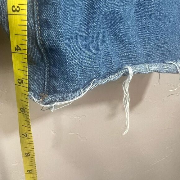 Hope Ave. XS Color Blocking Denim Shorts - Picture 6 of 7